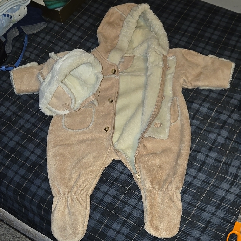 Baby Luxuries 6-9 Mos. Snowsuit